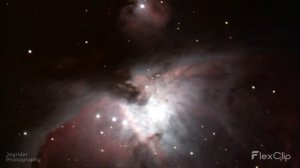 Orion Nebula and Mairan Nebula