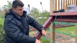 ВЕРЕВОЧНАЯ лестница СВОИМИ руками. КАНАТНАЯ лестница для детской площадки.