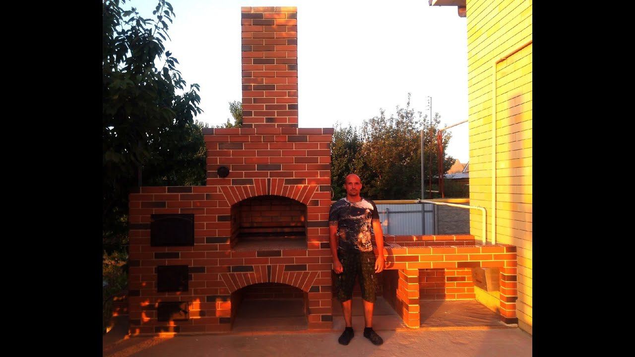 Сборка барбекю + коптильня смотреть онлайн