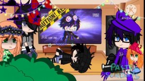 ○Past afton family react to William afton part 5/5//Gacha X fnaf//Reaction video//