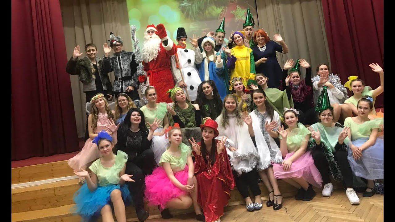 Новый год в дошколке 2018 ГБОУ Школа 2098 смотреть онлайн