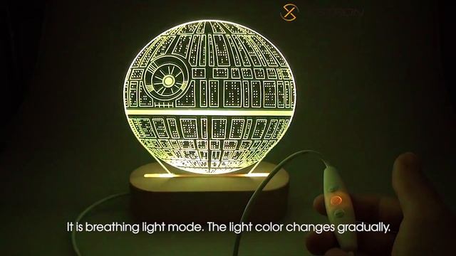 Wood RGB LED Lamp Base TDL-WL смотреть онлайн