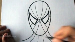 How to draw Spiderman (Ehedov Elnur) Как рисовать Человека паука-Como Dibujar a Spiderman