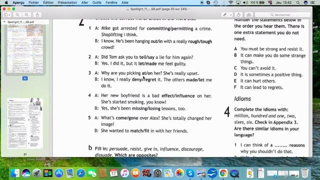 VOCABULARY UNIT 2B смотреть онлайн