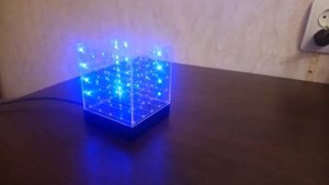 Светодиодный куб 5х5х5.