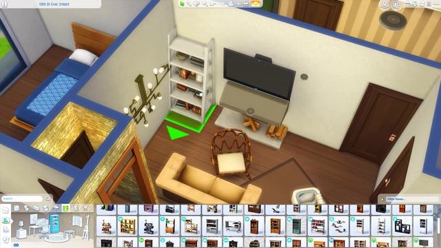 BOHO INDUSTRIAL APARTMENT // Sims 4 Speed Build смотреть онлайн