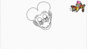 HOW TO DRAW MICKEY MOUSE PHASE 3 | FRIDAY NIGHT FUNKIN | como dibujar a mickey mouse fase 3 de fnf