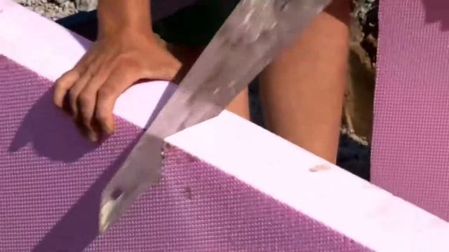 Несъемная утепленная опалубка из эппс экструдированный пенополистирол для фундамента
