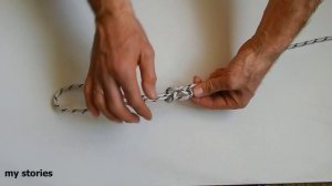 Как завязать узел скользящая восьмерка. DIY
