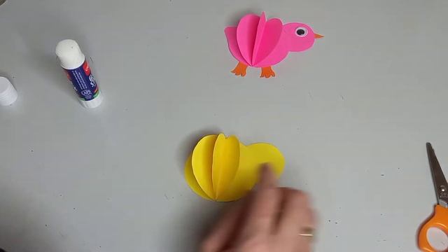 Бумажный Цеплёнок своими руками:) смотреть онлайн