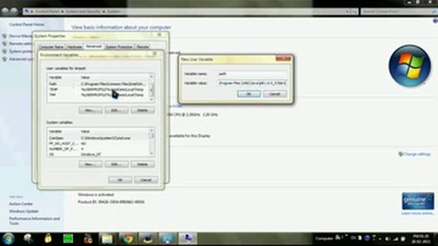 How to set java path in windows 7 in hindi смотреть онлайн