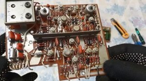 Разборка осциллографа С1-83 содержание драгметалов.