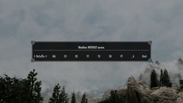 Skyrim Se - Scandinavian Seasons Clouds extended Preview