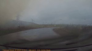 Одна минута сквозь дождь и дым