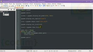 #Pygame Урок 1.7 Закрытие окна