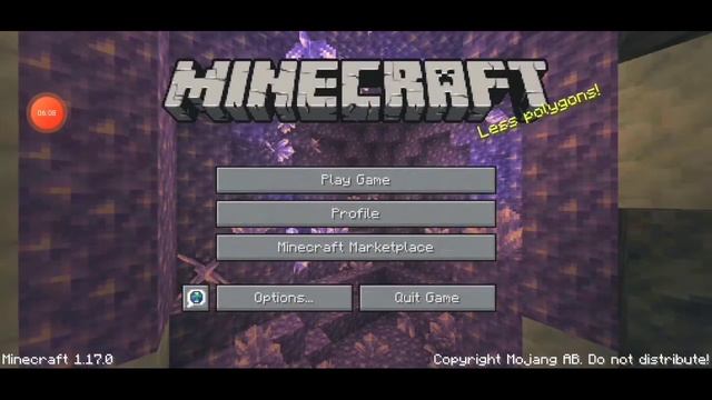 Minecraft virgain 1.17.0 update new Shelters and Java edition mode argument mode. смотреть онлайн