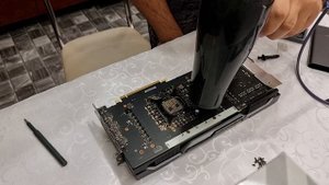 MSI RTX 3080 Suprim X замена термопрокладок