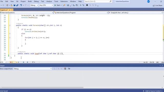 C# String Permutations смотреть онлайн