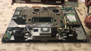 Acer Aspire Z5610 All in One Computer Fan & Hard Drive Repair / Replacement / Teardown / Disassembl