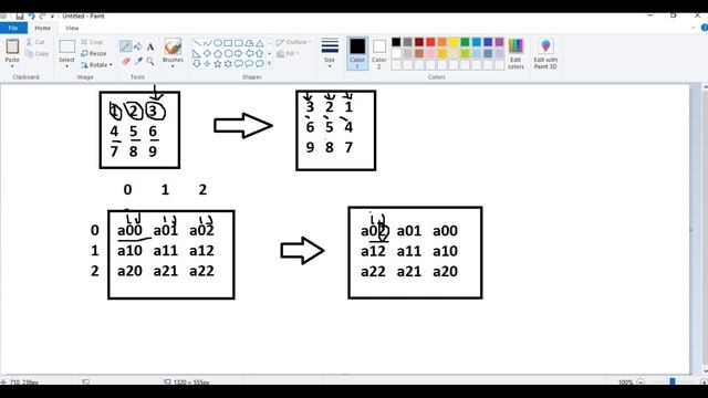 #66 Swap first column with last column in 2d Array | 2D Array data structure in Java
