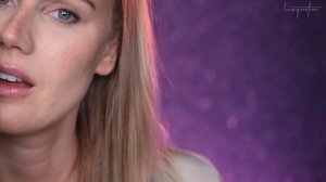 ASMR CLOSE UP KISSES & POSITIVE AFFIRMATION Breathy Mouth Sounds Isabel imagination