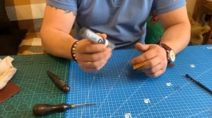 Этап 1. Урок 4. Обработка уреза. Спуск кожи. Биговочные канавки.