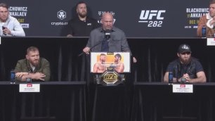 UFC 282: Пресс-конференция