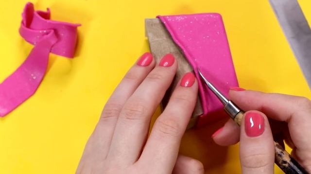 ? Как помыть КОШКУ! ? Леплю МИНИ Аксессуары для груминга КОШЕК ? FIMO Мастер класс Анна Оськина