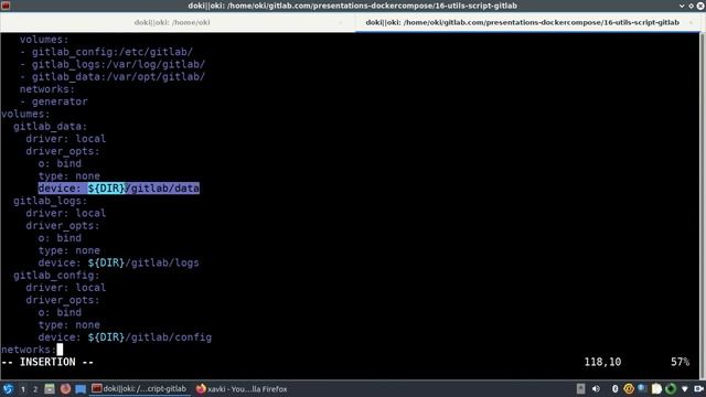 Docker compose 16 Script instance GITLAB смотреть онлайн