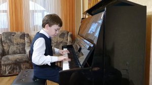 Итальянская полька Рахманинов на пианино, 10 лет / канал АРТУРИУМ