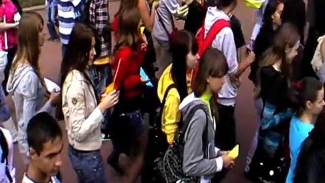 Флешмоб на День Города. 10 сентября. смотреть онлайн