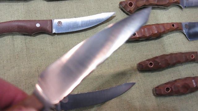Компания XII КNIFE/Ножи Чаванина Сергея/Универсальные и кухонные ножи сталь 95Х18/Рукоять Тексолит