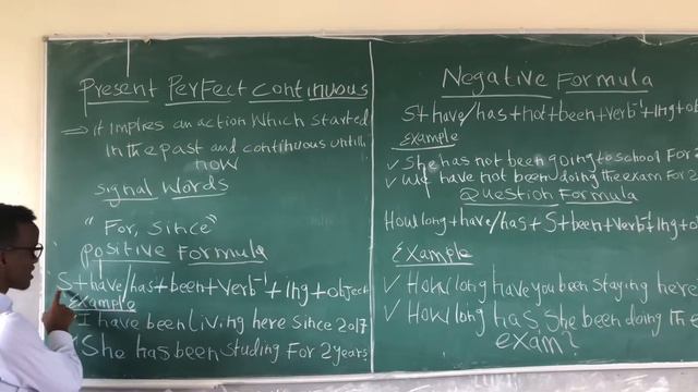 PRESENT PERFECT CONTINUOUS FULL LESSON| AF SOOMAALI | by saylici #like#share#comment смотреть онлайн