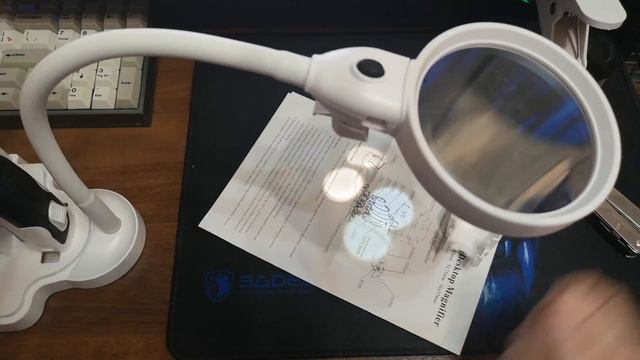 Честный обзор. Настольная лупа для пайки и работы с мелкими деталями. С Алиэкспресс смотреть онлайн