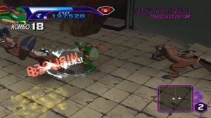 TMNT 2003 - Прохождение без комментариев #19 (За Рафаэля) - Записки из Подземного Мира