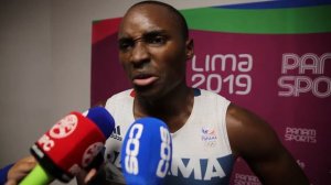 Palabras de Alonso Edward tras la final de los 200 m planos en Lima 2019