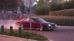 Street Drift Igualada - Toyota Chaser burnout