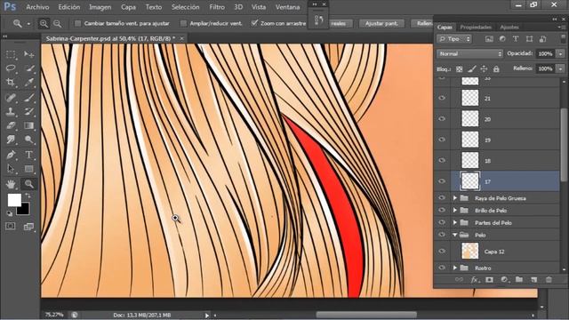 Efecto Cartoon | Cartoon Effect | Photoshop смотреть онлайн