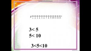 Математика 5 класс  Сравнение натуральныз чисел, двойное неравенство