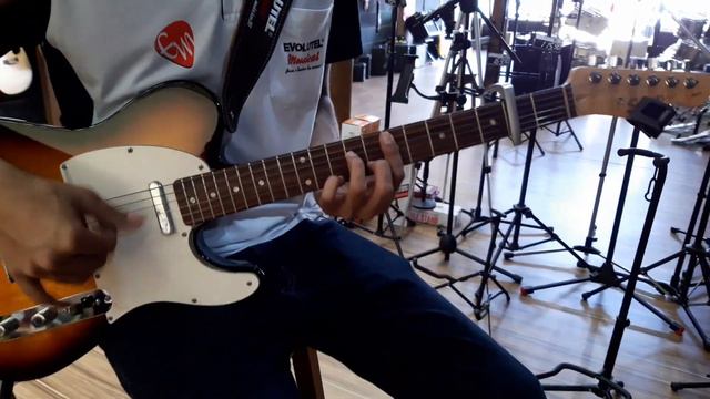 Review/teste Guitarra Squier Fender Telecaster Affinity - evolutelmusical.com.br смотреть онлайн