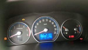 Hyundai Santa Fe щиток приборов