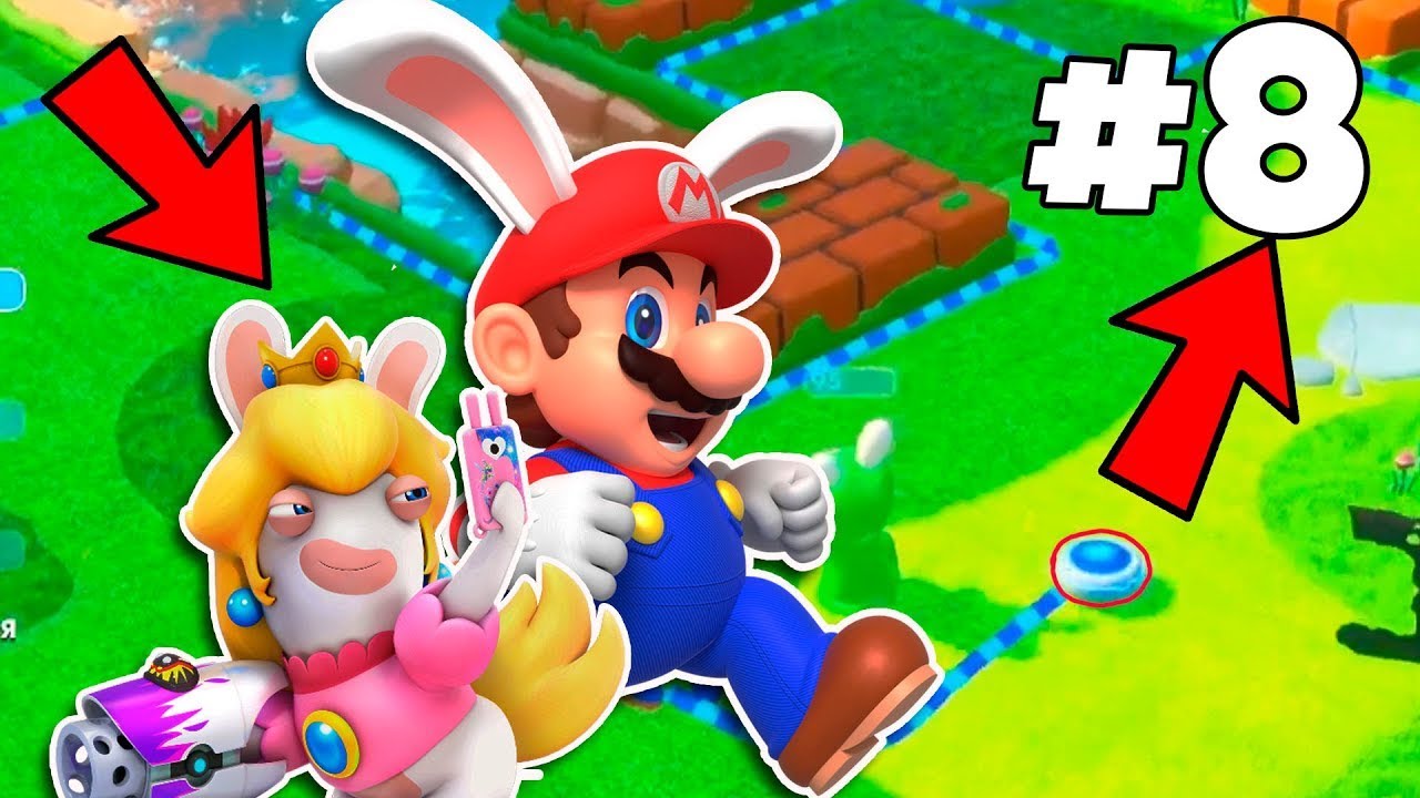 Марио+Кролики Битва за королевство I Mario + Rabbids Kingdom Battle 8 серия прохождение игры