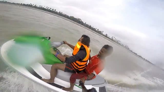 Driving Yamaha vx700s