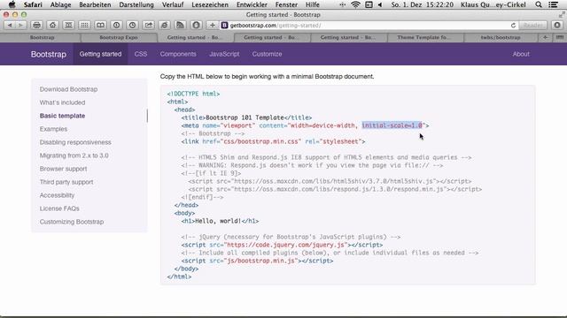 Bootstrap = Mobile First + RWD смотреть онлайн