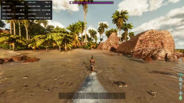 XFX RX 7800 XT MERC 319 - ARK survival Ascended at 4k смотреть онлайн