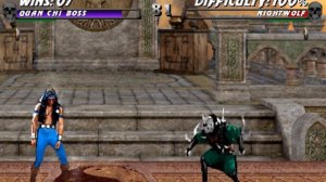 Mortal Kombat The Dragon Tournament - QUAN CHI BOSS Gameplay Playthrough