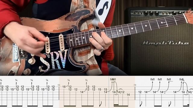 Pride and Joy - Stevie Ray Vaughan (Табулатура) Guitar Tutorial TABS