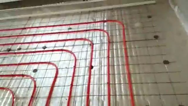 Установка маяков на теплый пол быстрый лёгкий способ