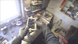 Разборка кпп Тайга часть 1 .Ефимов Анатолий