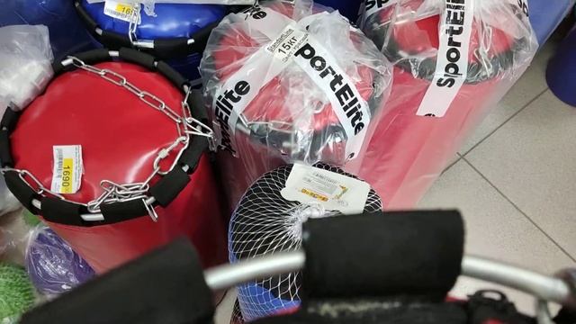 Мешок боксёрский SportElite standart line 110см, диаметр - 34, 40кг, красная смотреть онлайн